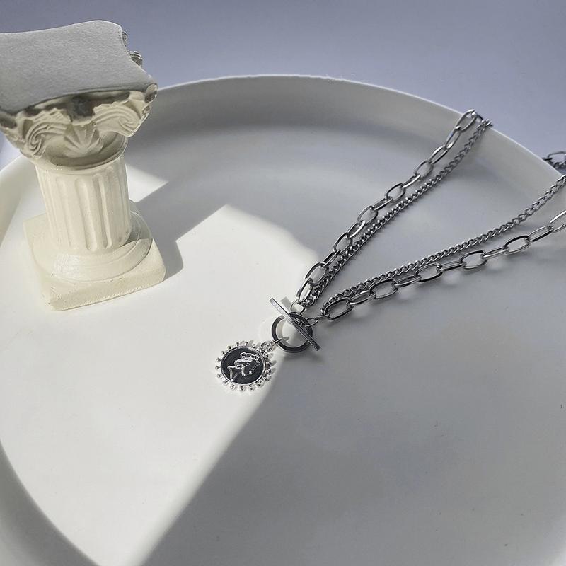 Pendant Necklaces Fashion Jewelry Multilayer For Women Portrait Vintage Personality Sweater Chain Collar Statement Hip-hop Style
Pendant Necklaces Fashion Jewelry Multilayer For Women Portrait Vintage Personality Sweater Chain Collar Statement Hip-hop Style