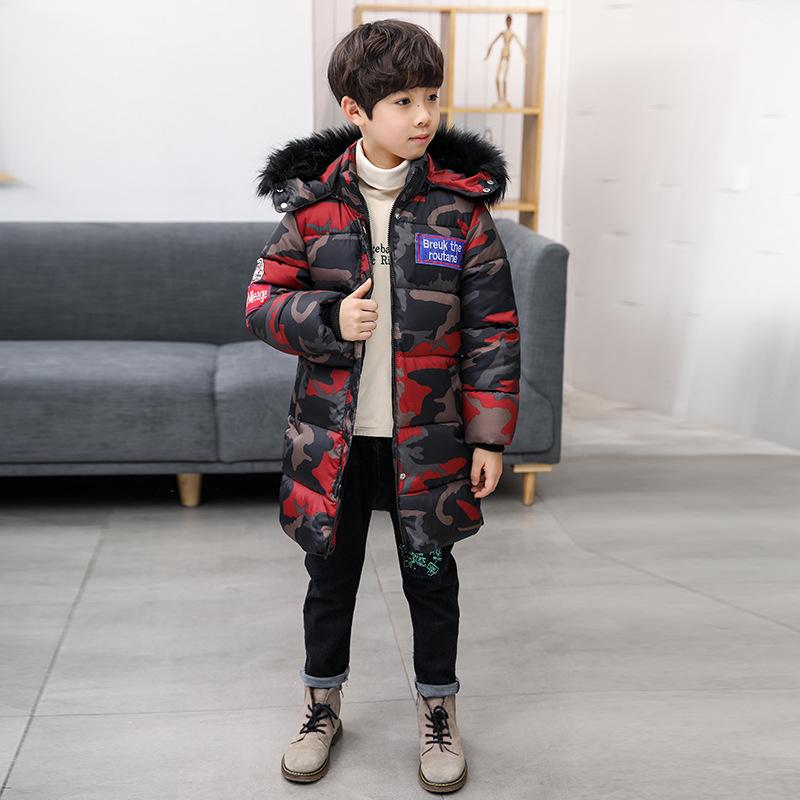 Coat The Kids Cotton Clothes, Korean Edition, Medium And Long Children's Longer Thicker Camouflage, Blue;gray
Coat The Kids Cotton Clothes, Korean Edition, Medium And Long Children's Longer Thicker Camouflage, Blue;gray