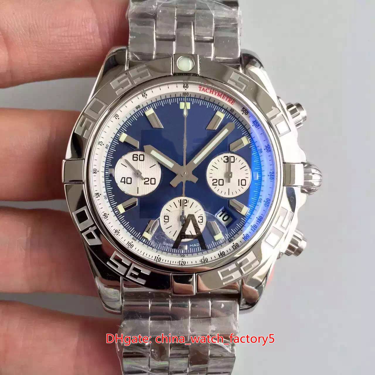 JF Maker Top Quality Watches 8 Style 44mm Chronograph 44 Series Polished Stainless Steel Swiss ETA 7750 Movement Automatic Mens Watch Men's Wristwatches
JF Maker Top Quality Watches 8 Style 44mm Chronograph 44 Series Polished Stainless Steel Swiss ETA 7750 Movement Automatic Mens Watch Men's Wristwatches