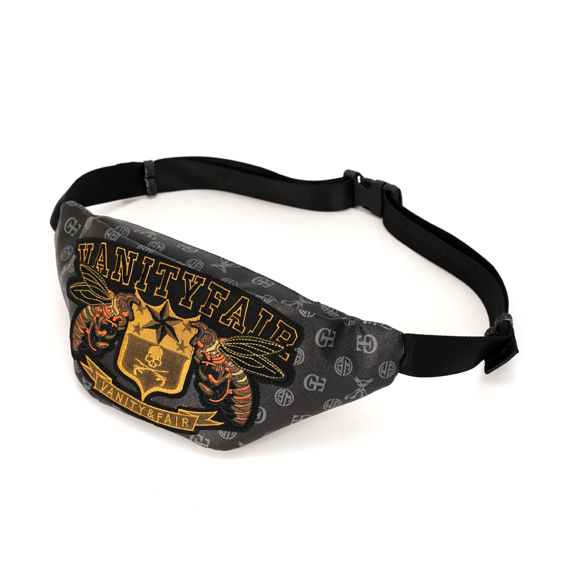 Fanny Packs Waist Pack Bag with Zipper Pockets Adjustable Belt PU Leather for Men Women Fashion Travel Pouch