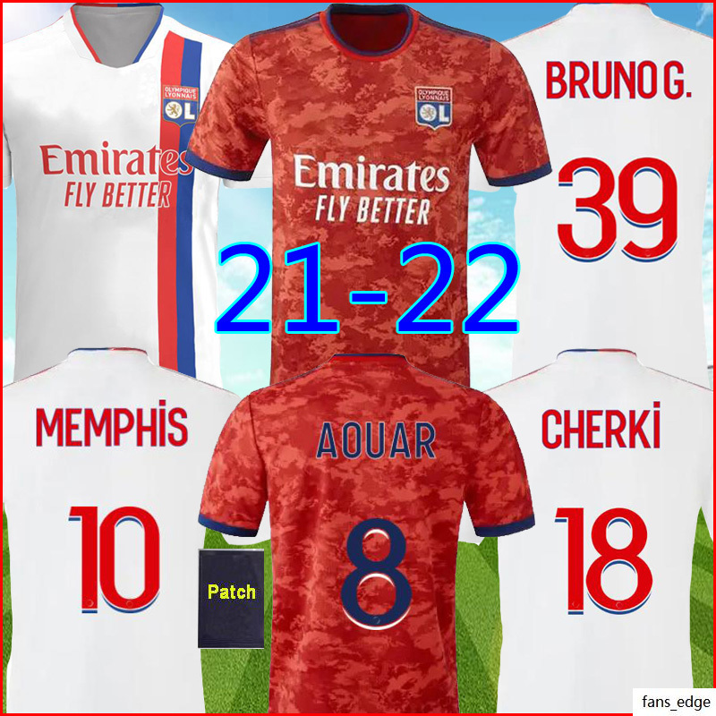 21 22 Maillot de foot Lyon Soccer Jerseys CHERKI MEMPHIS 2021 2022 Olympique Lyonnais L.PAQUETA OL AOUAR TOKO EKAMBI Football Shirts BRUNO G, 2021 4th
21 22 Maillot de foot Lyon Soccer Jerseys CHERKI MEMPHIS 2021 2022 Olympique Lyonnais L.PAQUETA OL AOUAR TOKO EKAMBI Football Shirts BRUNO G, 2021 4th