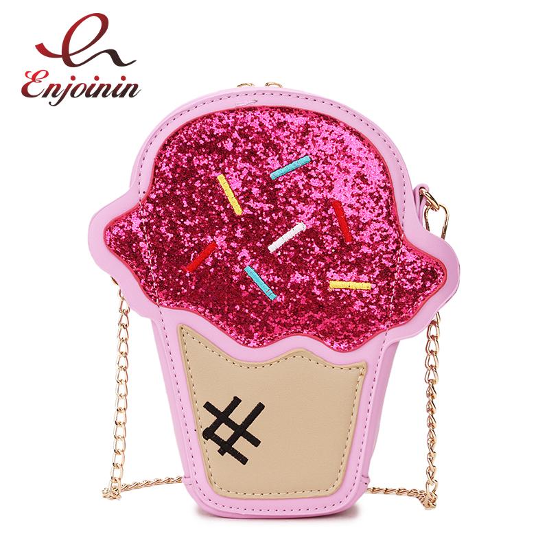 Ice Cream Shape Novelty Crossbody Bag Fashion Women Purses And Handbags Girl Cartoon Shoulder With Chain Strap Pu Leather Cross Body, Sky blue
Ice Cream Shape Novelty Crossbody Bag Fashion Women Purses And Handbags Girl Cartoon Shoulder With Chain Strap Pu Leather Cross Body, Sky blue