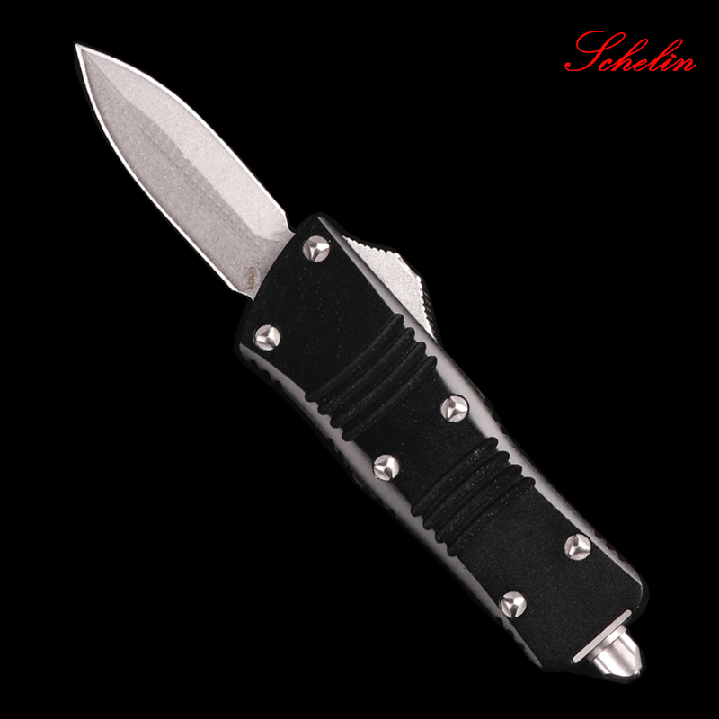 MINI HA MT auto knife out the front folding acutomatic knives utx action button blade edge survival tool titanium handle D2
MINI HA MT auto knife out the front folding acutomatic knives utx action button blade edge survival tool titanium handle D2