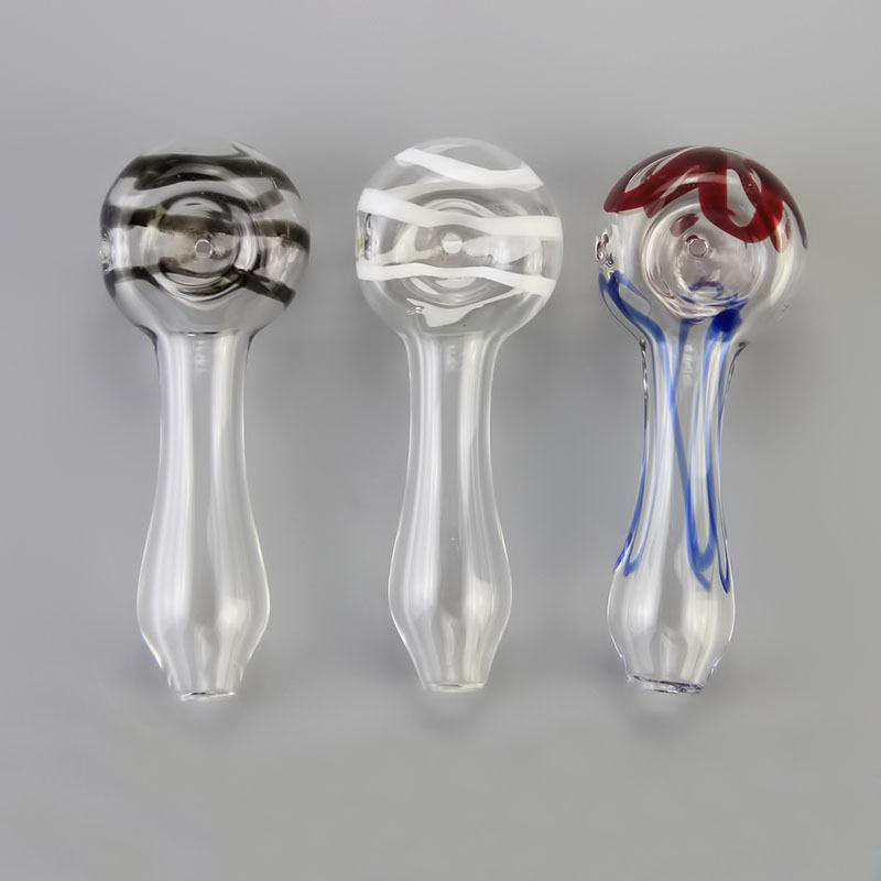 Pyrex Oil Burner Pipes Thick Smoking Hand spoon Pipe Tobacco Dry Herb Glass Bubbler
Pyrex Oil Burner Pipes Thick Smoking Hand spoon Pipe Tobacco Dry Herb Glass Bubbler