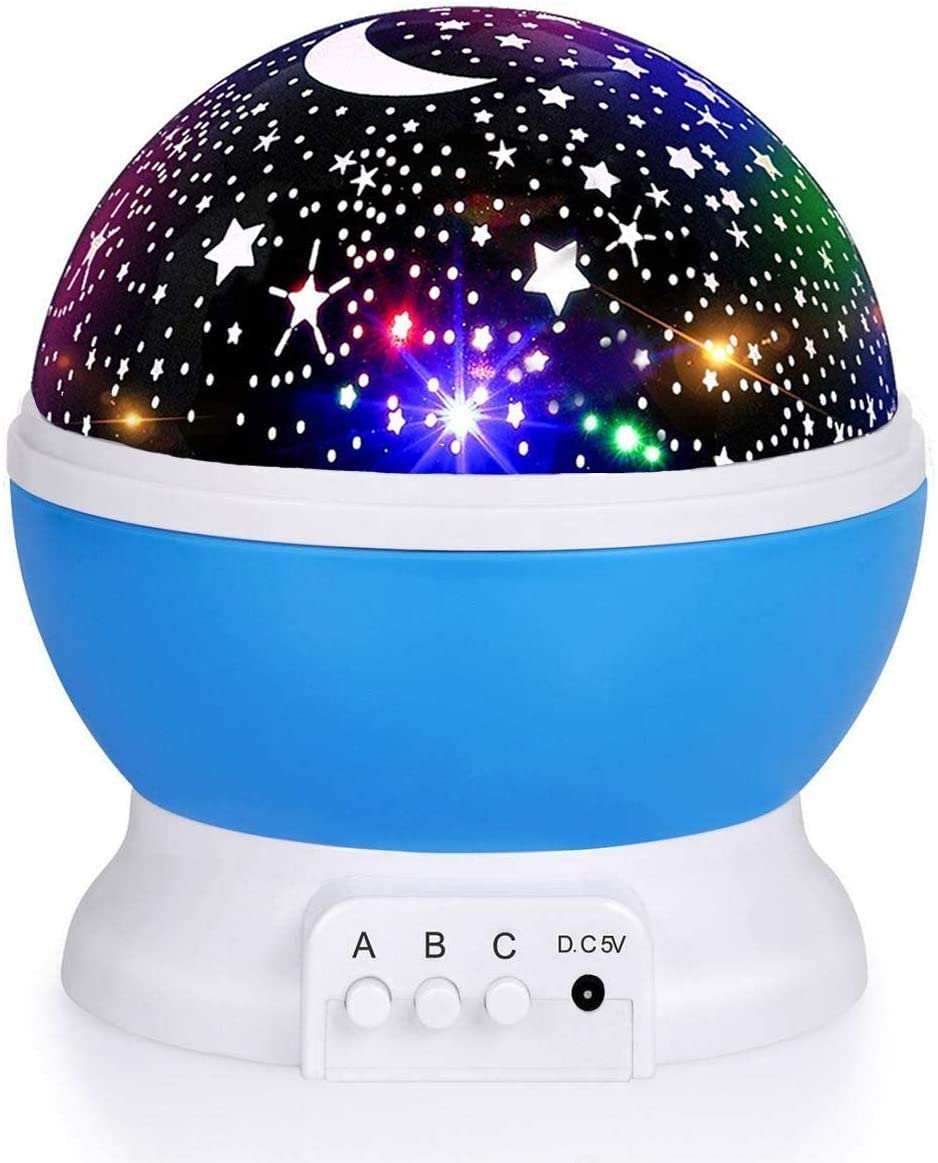 Light Star Night Light Nebula Star Projector 360 Degree Rotation 4 LED Bulbs 12 Light Color Changing with USB Cable Romantic Gifts for Men Women Children
Light Star Night Light Nebula Star Projector 360 Degree Rotation 4 LED Bulbs 12 Light Color Changing with USB Cable Romantic Gifts for Men Women Children