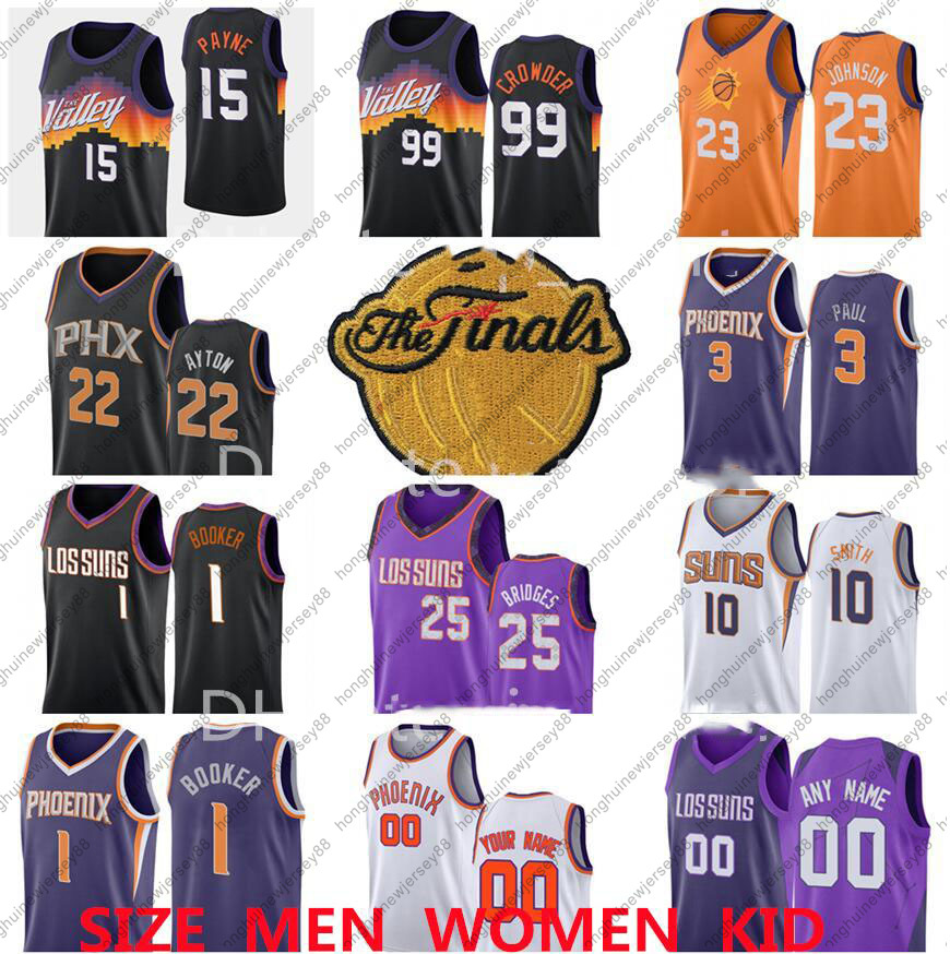 Men Women Kids Finals Basketball Jersey Valley DeAndre Ayton Devin Booker Mikal Bridges Chris Paul Cameron Johnson Jae Crowder Payne Dario Saric Custom Print Patch, 16
Men Women Kids Finals Basketball Jersey Valley DeAndre Ayton Devin Booker Mikal Bridges Chris Paul Cameron Johnson Jae Crowder Payne Dario Saric Custom Print Patch, 16