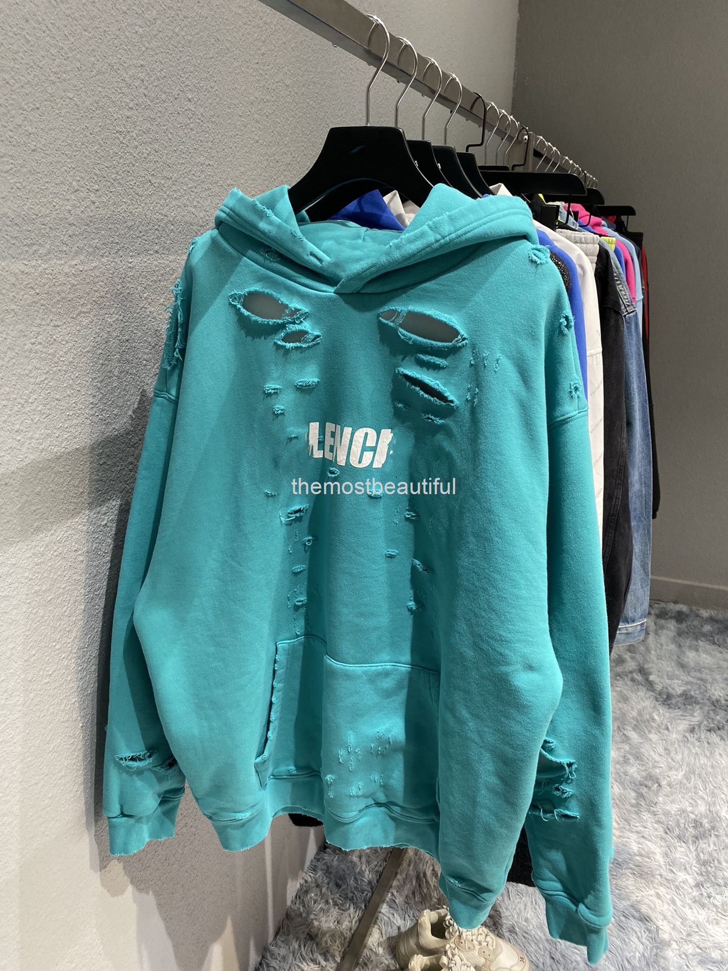 Women's Hoodies & Sweatshirts Autumn and winter high version b family art broken letter burst worn br heavy industry Plush hooded couple's sweater, 2# packing bag
Women's Hoodies & Sweatshirts Autumn and winter high version b family art broken letter burst worn br heavy industry Plush hooded couple's sweater, 2# packing bag