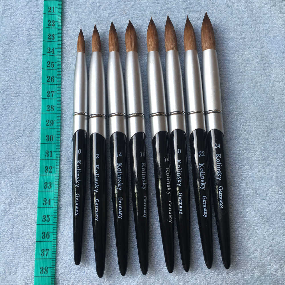 Round Sharp 1pcs Factory Direct Kolinsky Acrylic Nail Brush Black Silver Metal Handle Big Size 14#16#18#20#22#24 210630
Round Sharp 1pcs Factory Direct Kolinsky Acrylic Nail Brush Black Silver Metal Handle Big Size 14#16#18#20#22#24 210630