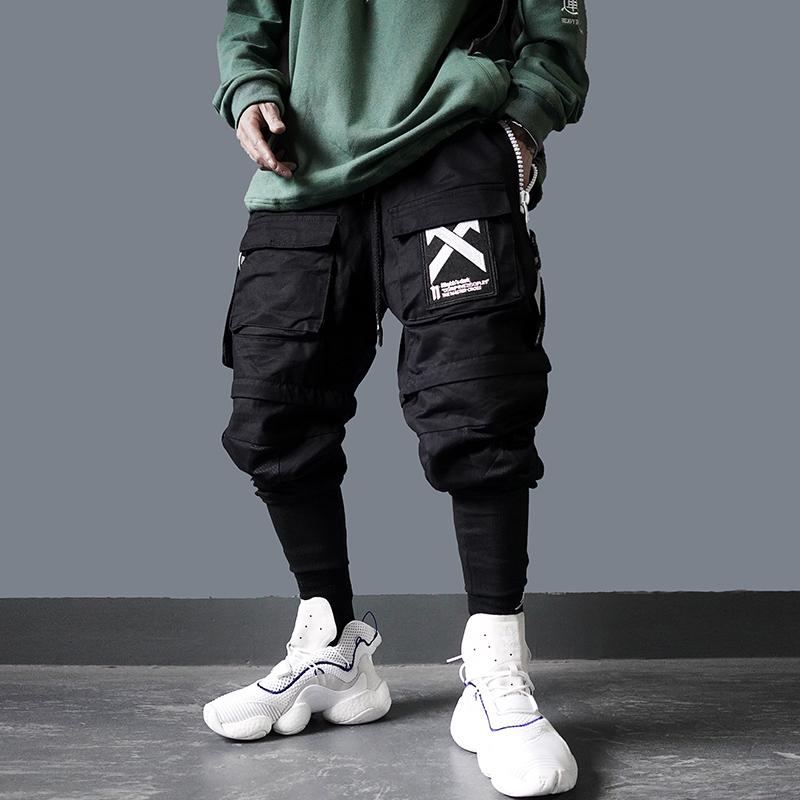 Men's Pants Multi-pocket Detachable Cargo Men Casual Hip Hop Streetwear Joggers Man Harajuku Elastic Waist Sweatpants, Black
Men's Pants Multi-pocket Detachable Cargo Men Casual Hip Hop Streetwear Joggers Man Harajuku Elastic Waist Sweatpants, Black