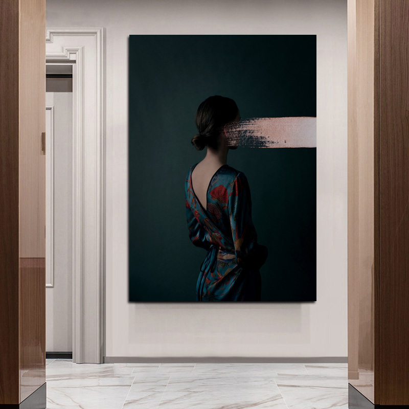 Modern Nordic Sexy Girl Portrait Poster and Print Canvas Painting Abstract Interior Wall Picture for Living Room Home Decoration
Modern Nordic Sexy Girl Portrait Poster and Print Canvas Painting Abstract Interior Wall Picture for Living Room Home Decoration