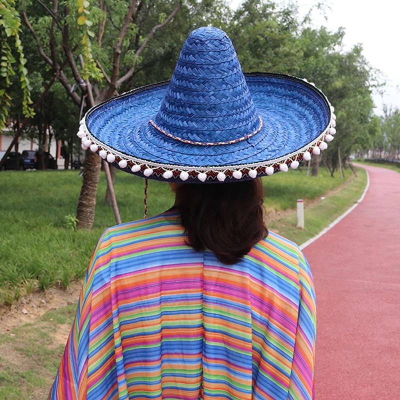 Wide Brim Hats 53cm Sombrero Men Women Party Sun Natural Straw Mexican Hat Panama Bucket Adjustable Fashion Retro Caps, Gr
Wide Brim Hats 53cm Sombrero Men Women Party Sun Natural Straw Mexican Hat Panama Bucket Adjustable Fashion Retro Caps, Gr