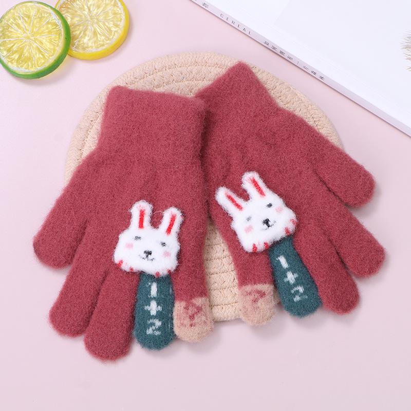 Children's Mittens Cartoon Baby Winter Warm Kids Girl Gloves Knitted Children Toddler Teething Mitten, White
Children's Mittens Cartoon Baby Winter Warm Kids Girl Gloves Knitted Children Toddler Teething Mitten, White
