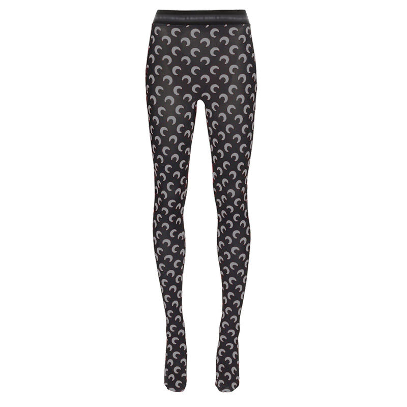Female moon skinny stretch outer wear black high-waisted shark skin leggings pants, Like the pictures
Female moon skinny stretch outer wear black high-waisted shark skin leggings pants, Like the pictures