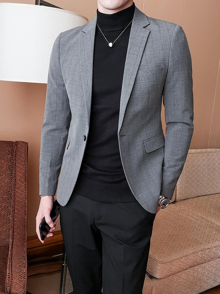 Men's Suits & Blazers Xxxl Grey Mens Blazer Coat Suit Men Formal Jackets Casual Office Slim Fit Traje Lentejuelas Blaser JJ60XX
Men's Suits & Blazers Xxxl Grey Mens Blazer Coat Suit Men Formal Jackets Casual Office Slim Fit Traje Lentejuelas Blaser JJ60XX