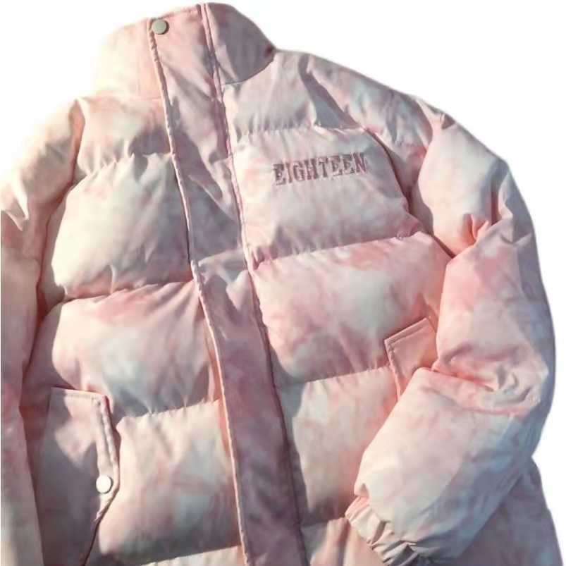 Women's Winter Jacketautumn/winter Couple Ins Trend Harajuku Style Cotton-padded Jacket Padded Coat Jacket Padded Jacket 211014