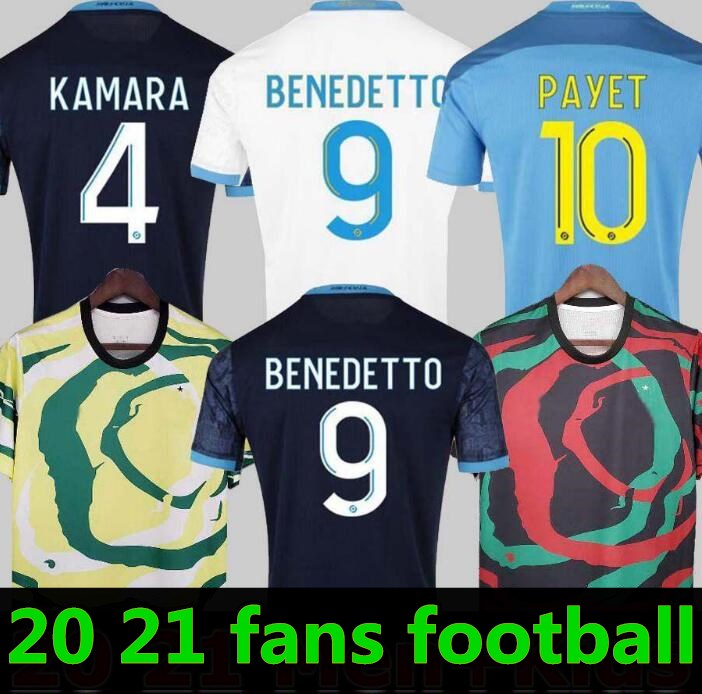 Olympique De Marseille soccer jersey 20 21 OM maillot foot PAYET THAUVIN BENEDETTO maillots football shirt men + kids kit third, Black;yellow
Olympique De Marseille soccer jersey 20 21 OM maillot foot PAYET THAUVIN BENEDETTO maillots football shirt men + kids kit third, Black;yellow