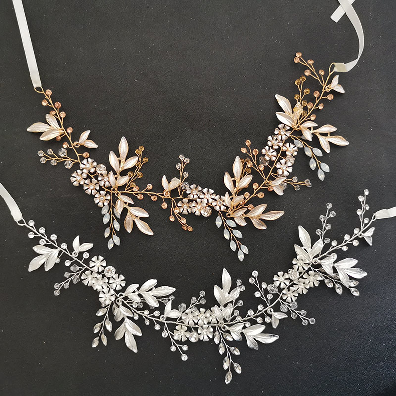 SLBRIDAL Alloy Flower Leaf Crystals Rhinestones Bridal bands Wedding Headband accessories Bridesmaids Hair Vine Jewelry
SLBRIDAL Alloy Flower Leaf Crystals Rhinestones Bridal bands Wedding Headband accessories Bridesmaids Hair Vine Jewelry