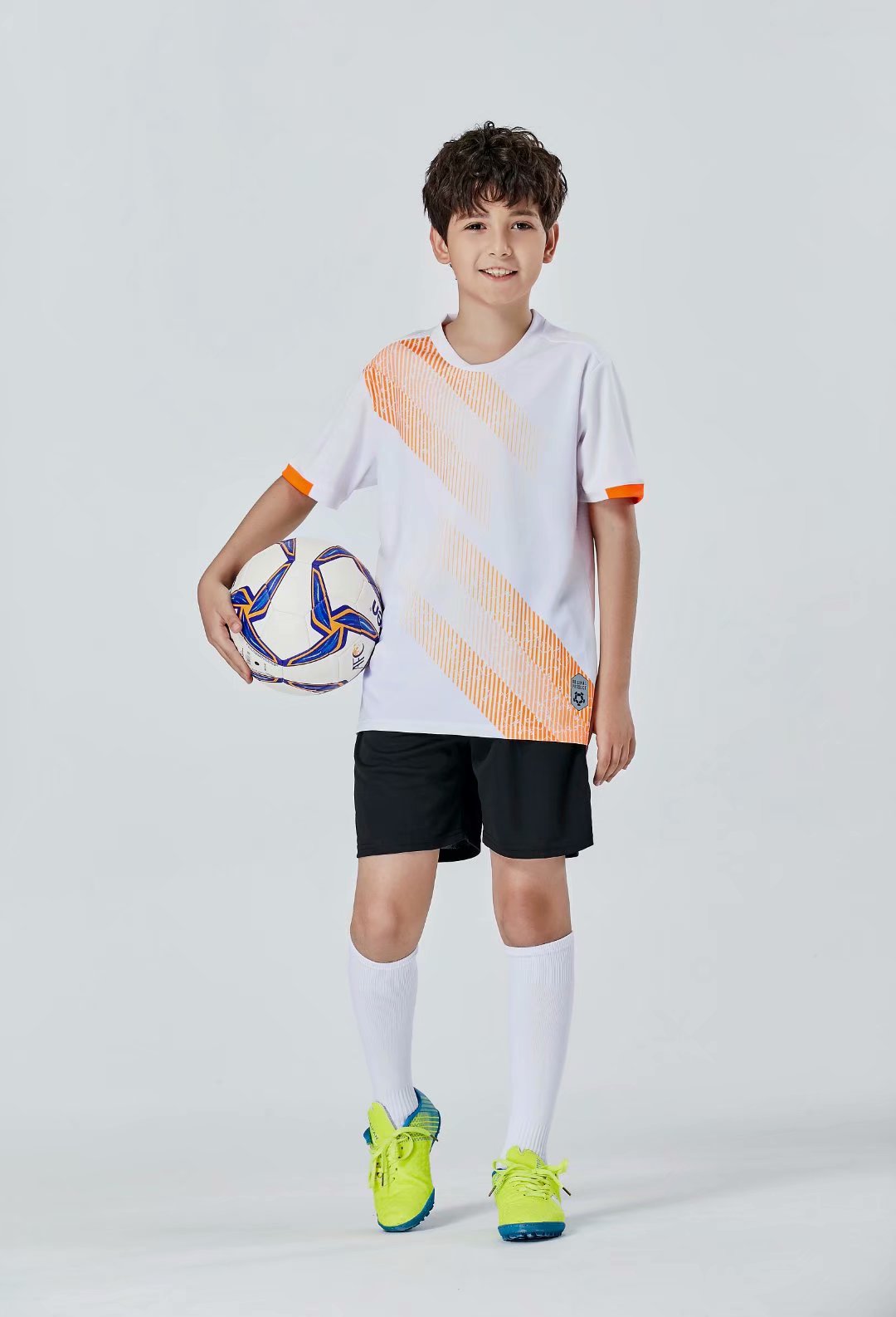 #0151 Football uniform men+kids soccer Jersey printing team custom track and field sports short-sleeved shirt, Black;yellow
#0151 Football uniform men+kids soccer Jersey printing team custom track and field sports short-sleeved shirt, Black;yellow