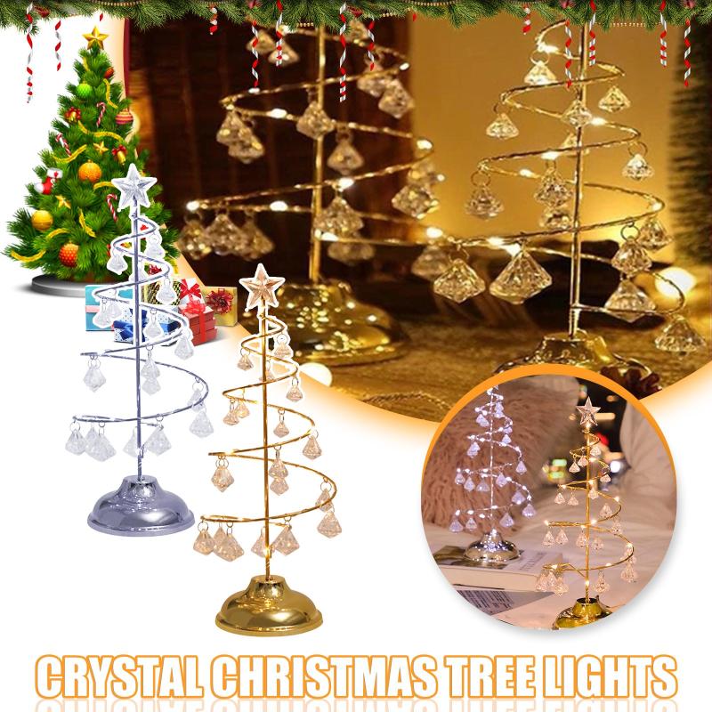 Christmas Decorations Tree Crystal Fairy Night Light Luminous Desk Home Decor Led Lamp Bedroom Party Ornament Gift Year
Christmas Decorations Tree Crystal Fairy Night Light Luminous Desk Home Decor Led Lamp Bedroom Party Ornament Gift Year