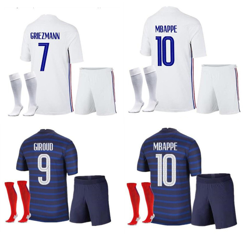 2021 2022 France adult home soccer jersey 21- 22 away MBAPPE GRIEZMANN KANTE POGBA maillots de football maillot equipe French kit socks, White
2021 2022 France adult home soccer jersey 21- 22 away MBAPPE GRIEZMANN KANTE POGBA maillots de football maillot equipe French kit socks, White