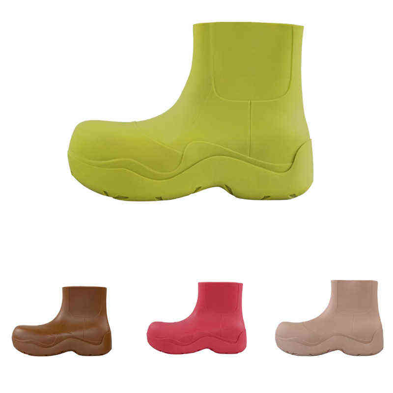 Brand Women Rain Boots Rubber Ladies Walking Men Non-slip Waterproof Ankle Chelsea Boots Casual Thick Sole Short Boot S 211027, Pink
Brand Women Rain Boots Rubber Ladies Walking Men Non-slip Waterproof Ankle Chelsea Boots Casual Thick Sole Short Boot S 211027, Pink