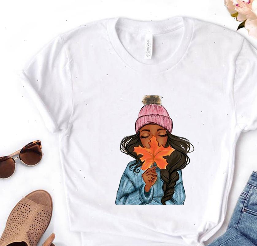 womens black girl with leaf print women tshirt cotton casual funny t shirt gift for lady yong tee, White
womens black girl with leaf print women tshirt cotton casual funny t shirt gift for lady yong tee, White