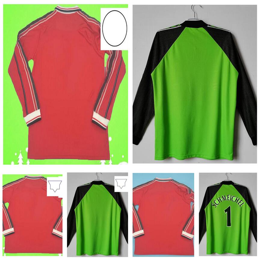 Manchester Long Sleeve 1998 1999 Retro MAN Soccer Jersey 98 99 Vintage Classic Famous goalkeeper shirt Football #1 Schmeichel CANTONA BECKHA, Black
Manchester Long Sleeve 1998 1999 Retro MAN Soccer Jersey 98 99 Vintage Classic Famous goalkeeper shirt Football #1 Schmeichel CANTONA BECKHA, Black