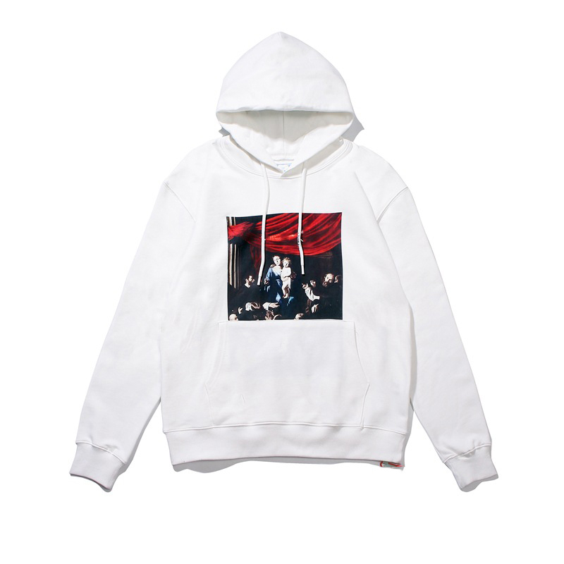 Oil Painting Off Designer Mens Hoodies X Printed Black White Hoodie Unisex Hooded Casual Harajuku Pullovers Streetwear Hoody EU SIZE, Opp bag
Oil Painting Off Designer Mens Hoodies X Printed Black White Hoodie Unisex Hooded Casual Harajuku Pullovers Streetwear Hoody EU SIZE, Opp bag