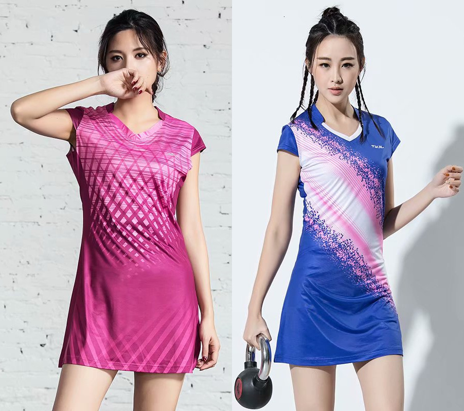 tracksuits jerseys tennis suit badminton dress women's trouser skirt breathable quick drying fashion korean slim fit with safety pants, Gray
tracksuits jerseys tennis suit badminton dress women's trouser skirt breathable quick drying fashion korean slim fit with safety pants, Gray