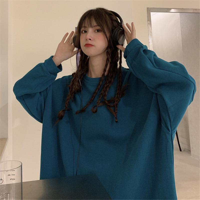 Women's T-Shirt Spring And Autumn 2021 With Solid Color Versatile Loose Fashion Ins Super Thin Sweater Female Student, Black
Women's T-Shirt Spring And Autumn 2021 With Solid Color Versatile Loose Fashion Ins Super Thin Sweater Female Student, Black