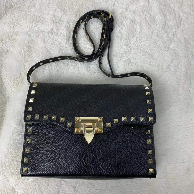 Luxurys Designers Bags Women Shoulder Handbag Bag Feminina Clutch Tote Lady Crossbody Bags Leather Rivet Granular Grain Top Quality Black Nude Colors
Luxurys Designers Bags Women Shoulder Handbag Bag Feminina Clutch Tote Lady Crossbody Bags Leather Rivet Granular Grain Top Quality Black Nude Colors