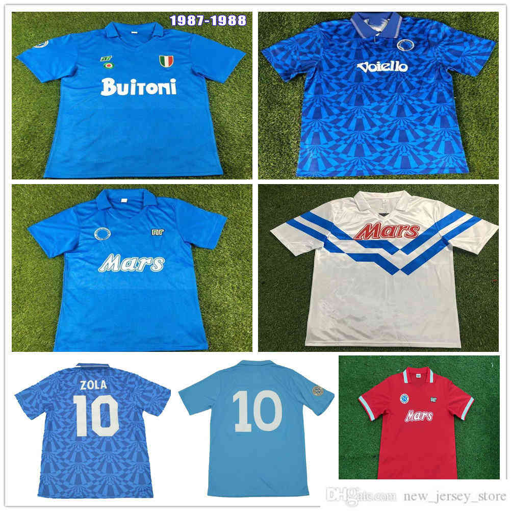 1987 1988 1989 1991 1993 Retro Napoli Soccer Jerseys ALEMAO CARECA MARADONA HAMSIK 87 88 89 91 93 Naples Home Away Third Football Shirts -XL, White
1987 1988 1989 1991 1993 Retro Napoli Soccer Jerseys ALEMAO CARECA MARADONA HAMSIK 87 88 89 91 93 Naples Home Away Third Football Shirts -XL, White