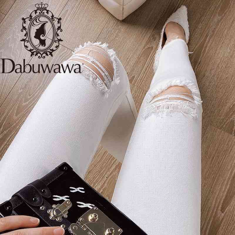 Dabuwawa Hole White Jeans Women Bottom Streetwear Zipper Ripped Jeans Pants Spring Trousers Skinny Female Denim DO1ALJ005 210520
Dabuwawa Hole White Jeans Women Bottom Streetwear Zipper Ripped Jeans Pants Spring Trousers Skinny Female Denim DO1ALJ005 210520