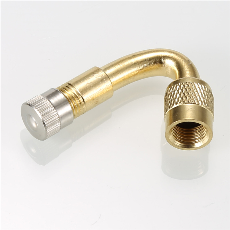 Motorcycle Air Intake Pipe Valve Stem 45/90/135 Degree Vehicle Brass Airs Tyre Valves Extension Rod For Moto Auto Truck Bike Wheel Tires Inflation Tub