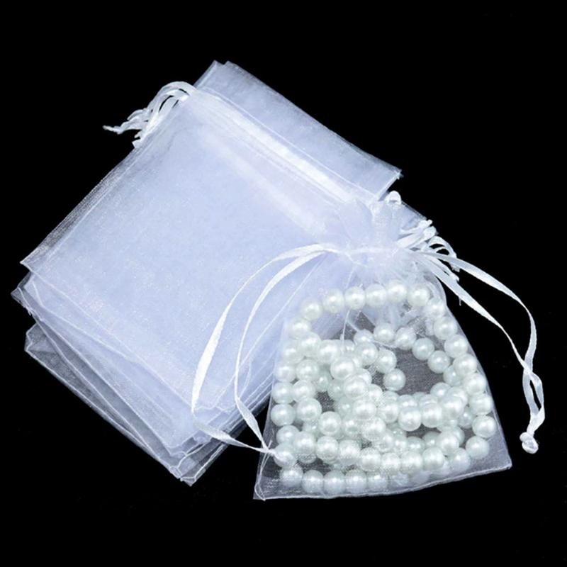 Gift Wrap Fashion Drawable Party Supply Christmas Favor Jewelry Packing White Pouches Drawstring Pocket Organza Gauze Sachet Bags
Gift Wrap Fashion Drawable Party Supply Christmas Favor Jewelry Packing White Pouches Drawstring Pocket Organza Gauze Sachet Bags