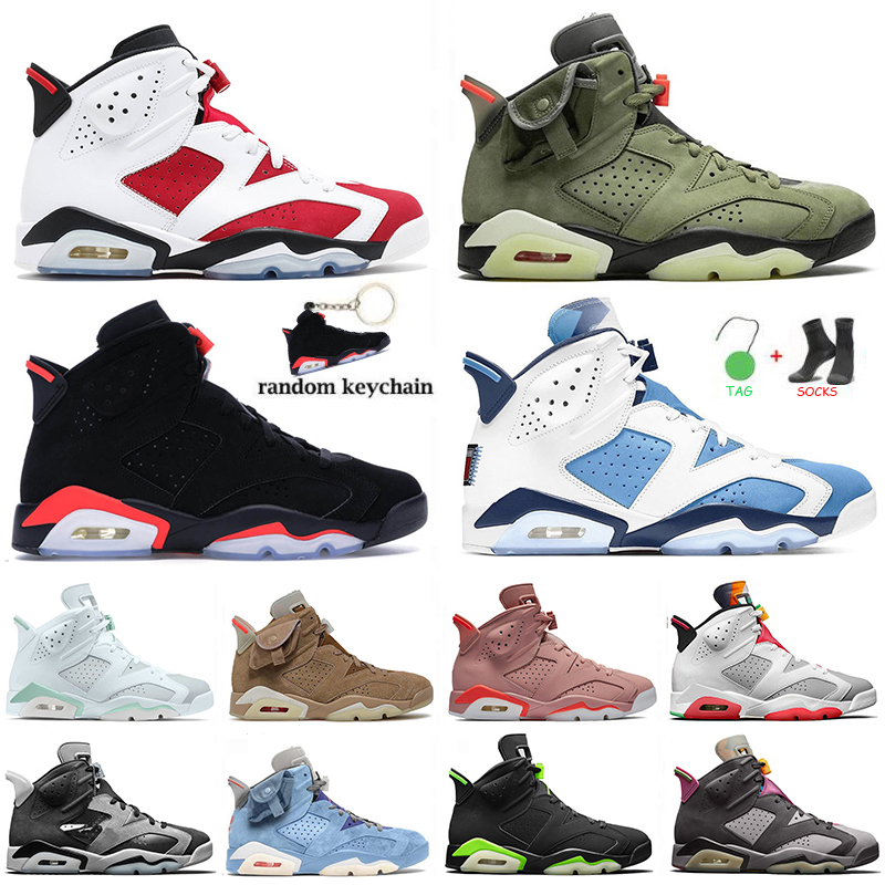 Jorden6s Basketball Shoes Jumpman 6 Mens Trainers Travis Cactus Jack 2021 Carmine Black Infrared Sneakers Electric Green Tech Chrome UNC Size 36-47, D29 40-47
Jorden6s Basketball Shoes Jumpman 6 Mens Trainers Travis Cactus Jack 2021 Carmine Black Infrared Sneakers Electric Green Tech Chrome UNC Size 36-47, D29 40-47