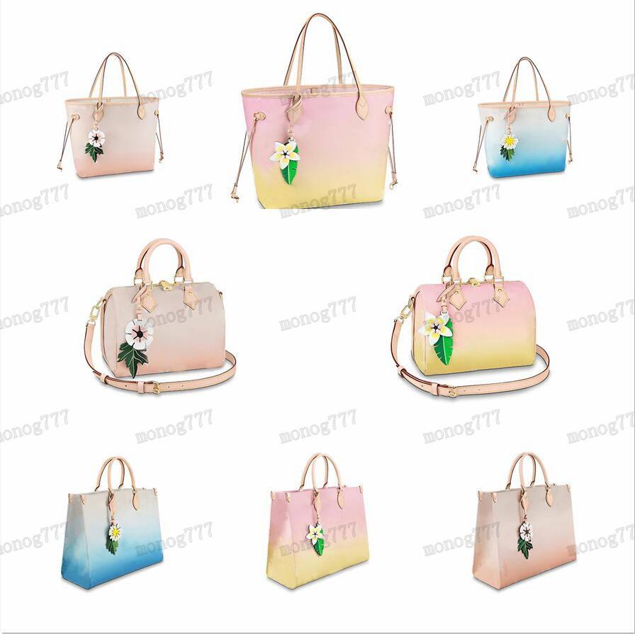 Latest Styles By The Pool series OnTheGo Tote bag gradient designers Handbag leather High Quality Summer Beach Style Glamour colour, Customize
Latest Styles By The Pool series OnTheGo Tote bag gradient designers Handbag leather High Quality Summer Beach Style Glamour colour, Customize
