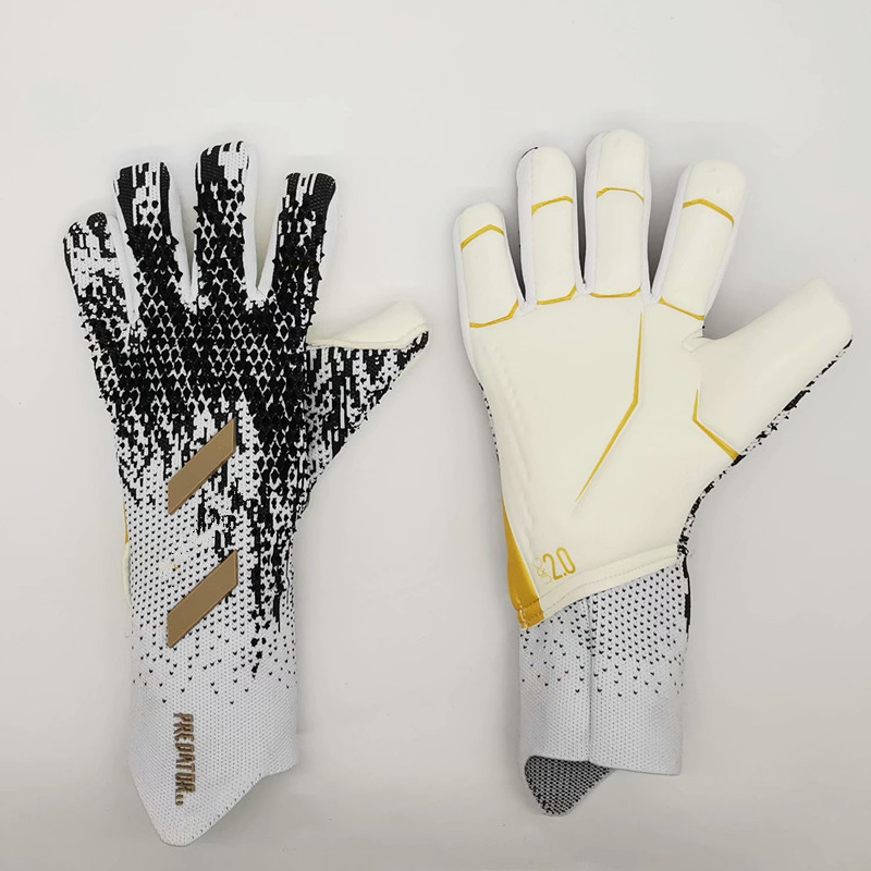 4MM New Goalkeeper Finger Protection Professional Men Football Gloves Adults Kids Thicker Goalie Soccer glove