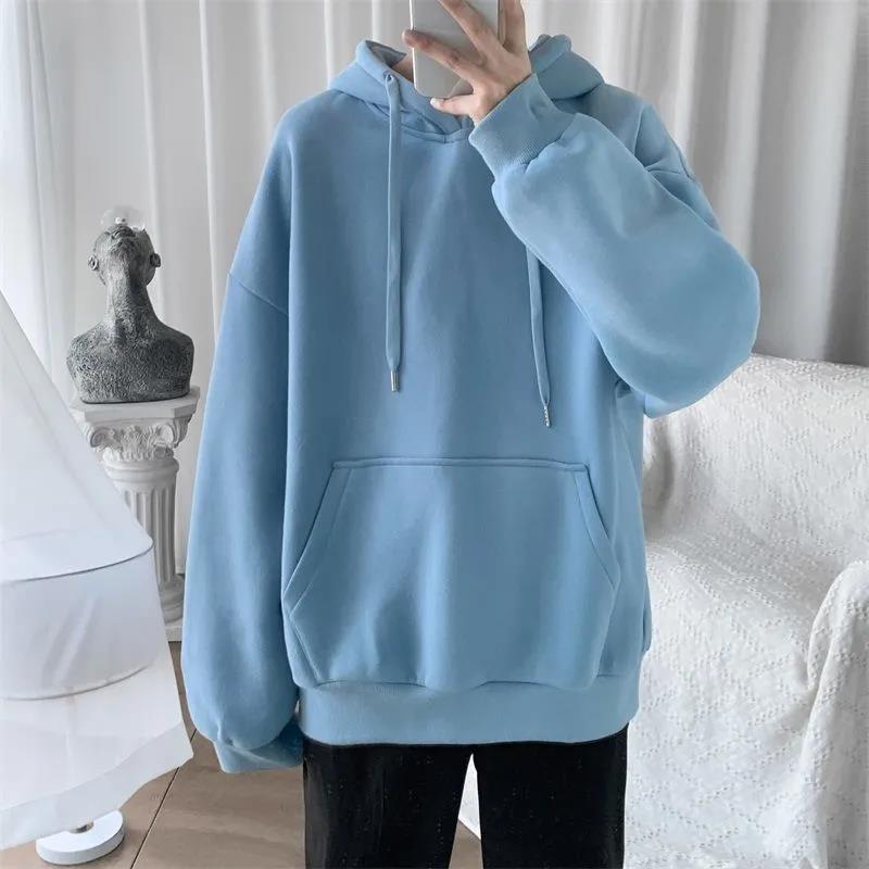 Solid Blue Mens Hoodies Korean Hip Hop Autumn Thin Clothes Sweatshirt Casual Rock Hoodie Plus Size Males Japan Hooddie Men' & Sweatshirts
Solid Blue Mens Hoodies Korean Hip Hop Autumn Thin Clothes Sweatshirt Casual Rock Hoodie Plus Size Males Japan Hooddie Men' & Sweatshirts