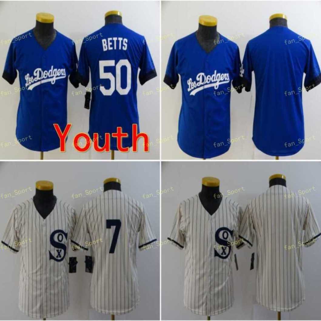 Youth Kids 2021 Field of Dreams City Connect 7 Tim Anderson Baseball Jerseys 50 Mookie Betts Shirt White Blue Stitched Size S-XL, Blue;black
Youth Kids 2021 Field of Dreams City Connect 7 Tim Anderson Baseball Jerseys 50 Mookie Betts Shirt White Blue Stitched Size S-XL, Blue;black