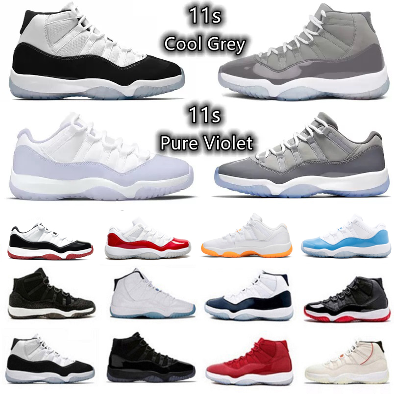 11 11s Mens Basketball Shoes Cherry Midnight Navy Cool Grey Pure Violet Citrus Legend Gamma UNC Blue Bred Cap Gown Concord Space Jam Men Women Trainer Sports Sneakers, Color#32
11 11s Mens Basketball Shoes Cherry Midnight Navy Cool Grey Pure Violet Citrus Legend Gamma UNC Blue Bred Cap Gown Concord Space Jam Men Women Trainer Sports Sneakers, Color#32