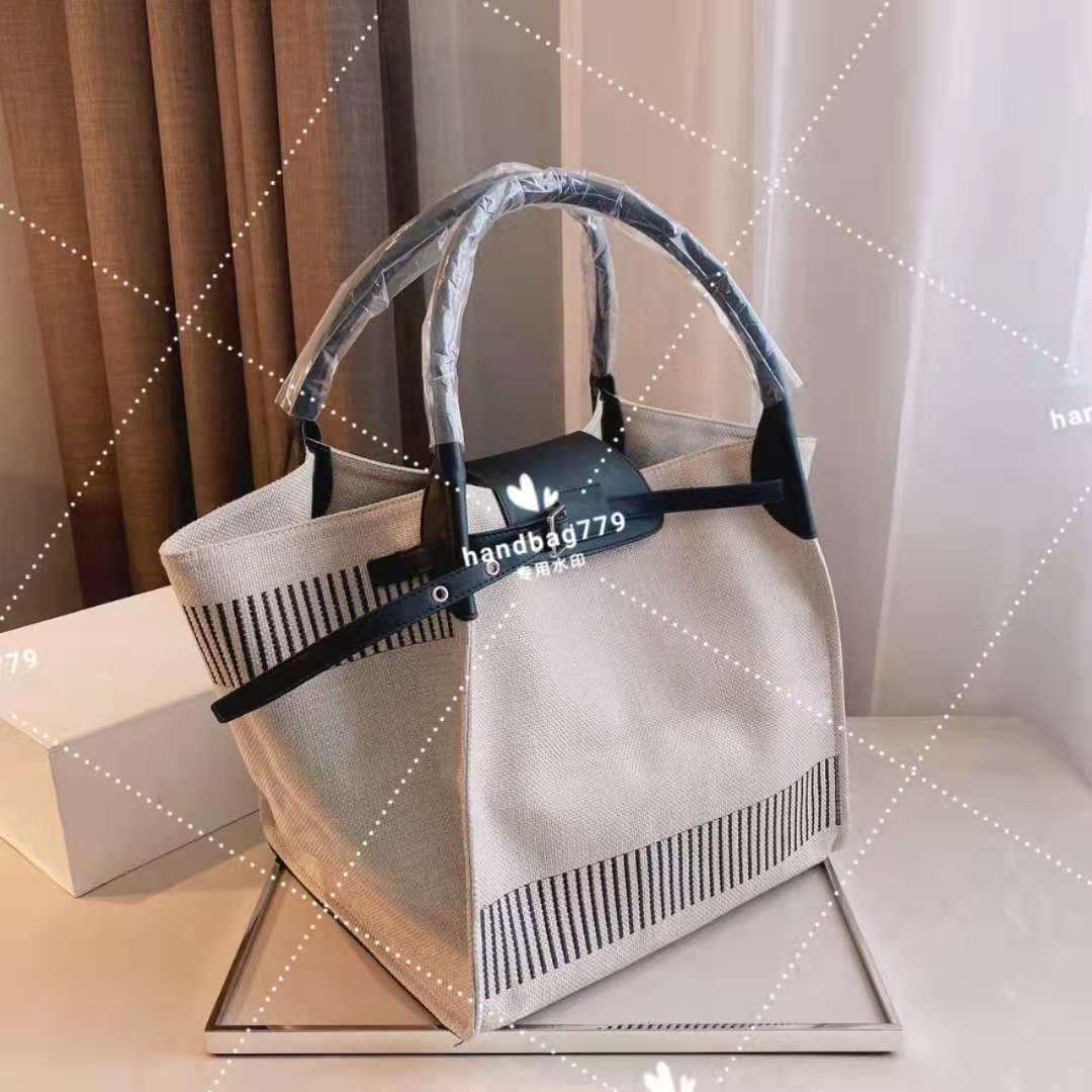 High quality French top bag lazy striped leather canvas designer fashion wear classic resisting luxury notebook business casual holiday handbag 32cm, Customize
High quality French top bag lazy striped leather canvas designer fashion wear classic resisting luxury notebook business casual holiday handbag 32cm, Customize