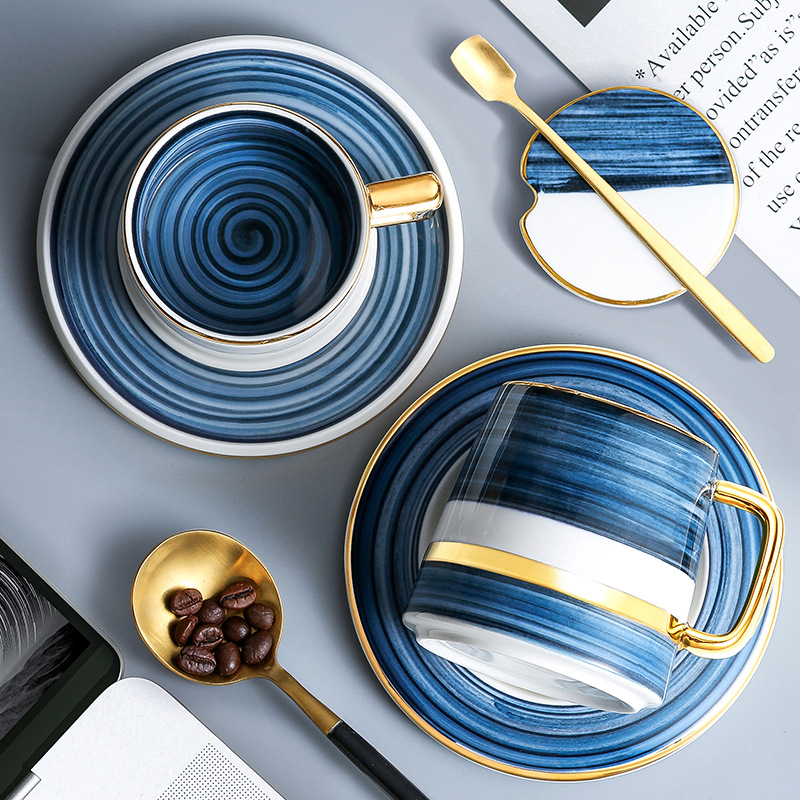 Nordic Style Coffee Mug Set Ceramic Coffee Cup&Saucer with Lid and Spoon Creative Home Kitchen Accessories Drinkware 2050 V2
Nordic Style Coffee Mug Set Ceramic Coffee Cup&Saucer with Lid and Spoon Creative Home Kitchen Accessories Drinkware 2050 V2
