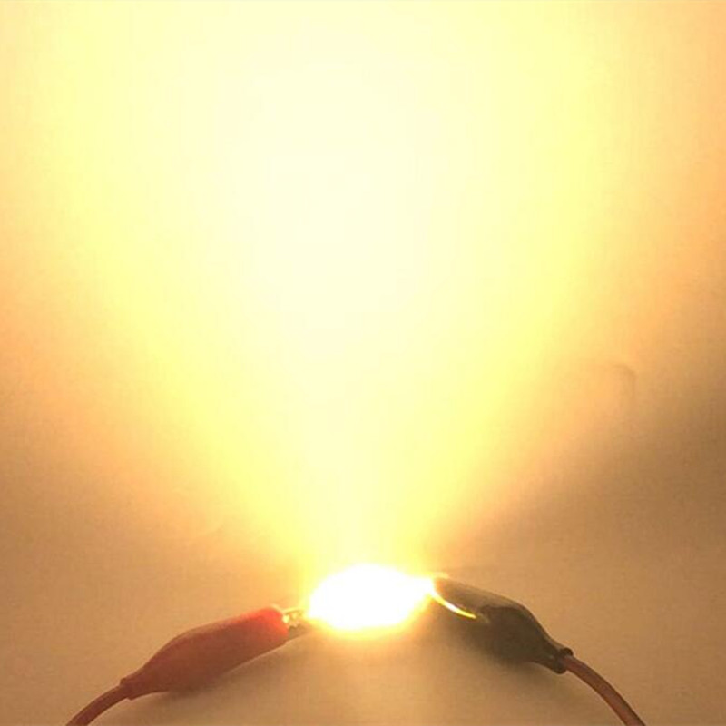 10pcs/lot Ultra Bright Bulbs Light Source 7W Chip COB LED 21-24V DC Warm Natural Cold White Lighting 700LM 28mm Circular Bulb Lamp