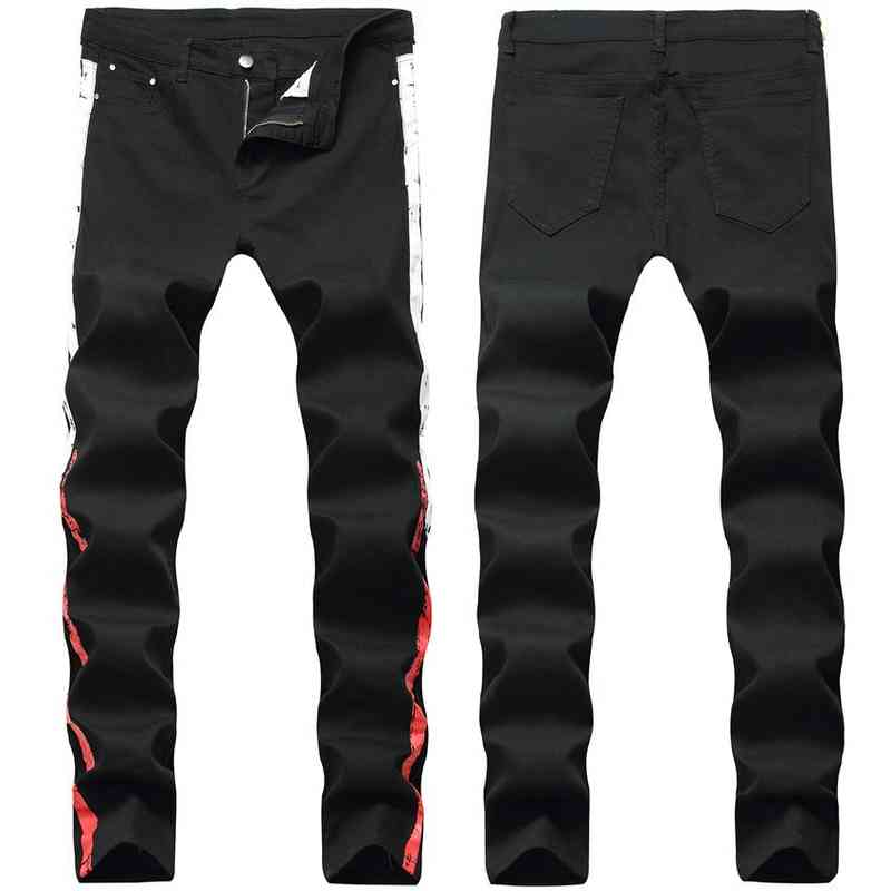 Men's Jeans Men Distressed Ripped skinny Motorcycle Biker Causal Denim Pants US size 28~42 Streetwear mens w18D# QKD6, 1# shoe box
Men's Jeans Men Distressed Ripped skinny Motorcycle Biker Causal Denim Pants US size 28~42 Streetwear mens w18D# QKD6, 1# shoe box