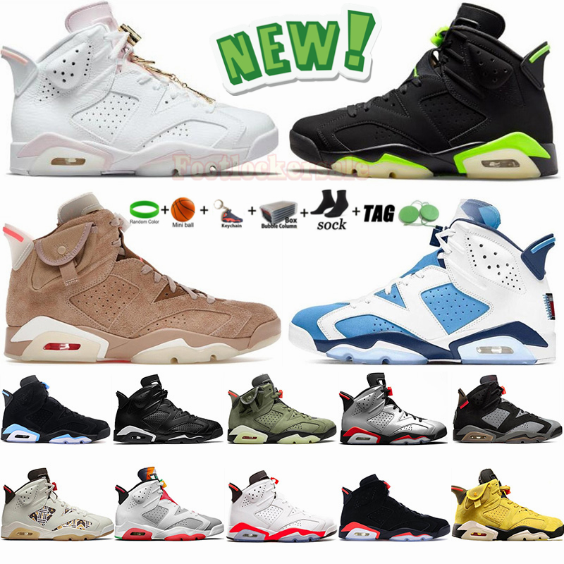 Basketball Shoes 6 6s Gold Hoops Electric Green UNC Black Cat Infrared White Carmine Cactus Jack University Blue Mens Sports Sneakers Jumpman VI Trainers Size 13, 17
Basketball Shoes 6 6s Gold Hoops Electric Green UNC Black Cat Infrared White Carmine Cactus Jack University Blue Mens Sports Sneakers Jumpman VI Trainers Size 13, 17