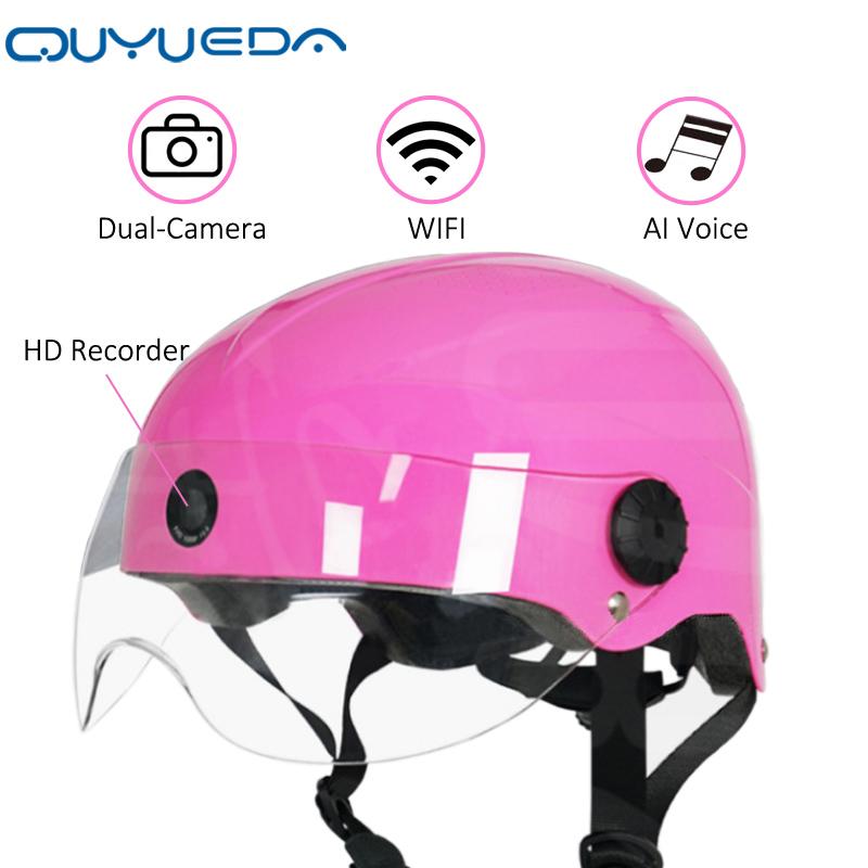 Motorcycle Helmets Smart Helmet Dual Camera Recorder With WIFI Bluetooth Can Answer Phone Listen Music 24/7 Monitoring HD Dashcam Prevent Ra, Black
Motorcycle Helmets Smart Helmet Dual Camera Recorder With WIFI Bluetooth Can Answer Phone Listen Music 24/7 Monitoring HD Dashcam Prevent Ra, Black
