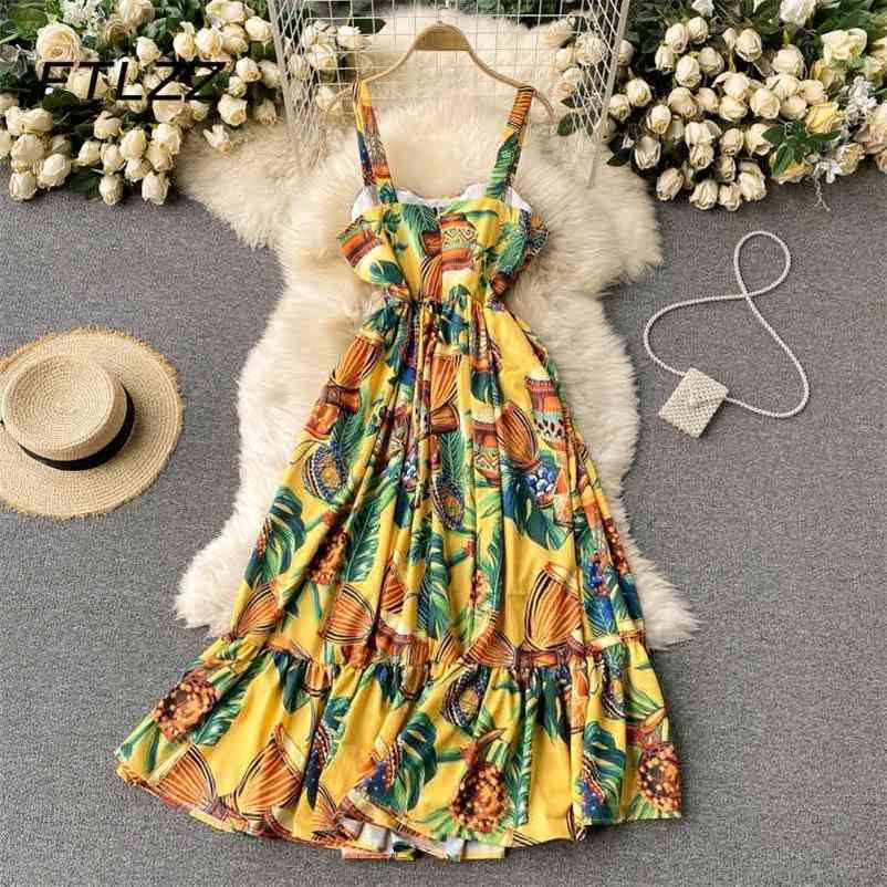 Retro Women Bohemia Dress Summer Fashion Square Collar Slim A Line Vintage Dresses Ladies Printed Long Robe Vestidos Mujer 210602, Yellow
Retro Women Bohemia Dress Summer Fashion Square Collar Slim A Line Vintage Dresses Ladies Printed Long Robe Vestidos Mujer 210602, Yellow
