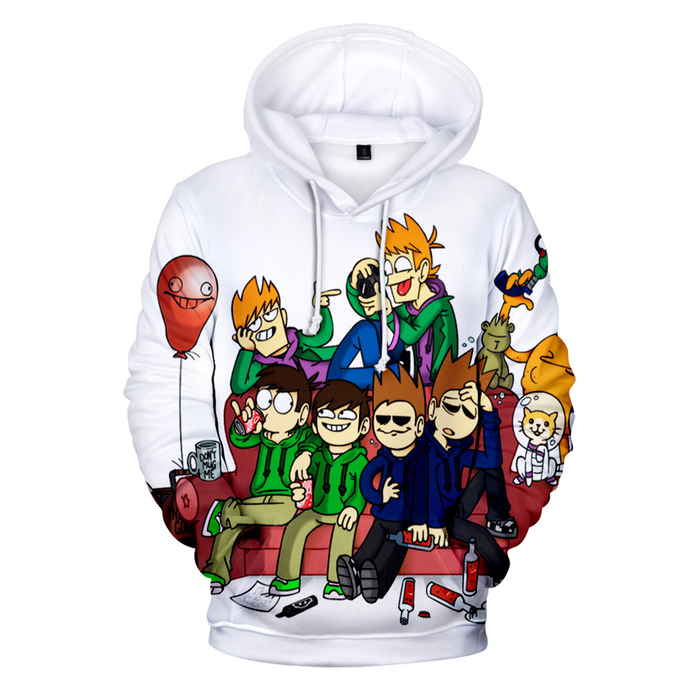 Animation TV Show Eddsworld 3D Print Oversized Women/Men Hoodies Sweatshirts Streetwear Hip Hop Pullover Hooded Jacket Outwear, 001
Animation TV Show Eddsworld 3D Print Oversized Women/Men Hoodies Sweatshirts Streetwear Hip Hop Pullover Hooded Jacket Outwear, 001