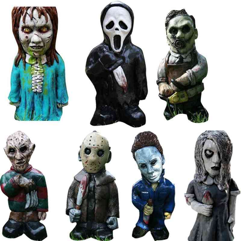 Garden zombie dwarf Decoration Halloween Horror Movie GARDEN STATUE DECORATION killer Gnome resin decoration
Garden zombie dwarf Decoration Halloween Horror Movie GARDEN STATUE DECORATION killer Gnome resin decoration